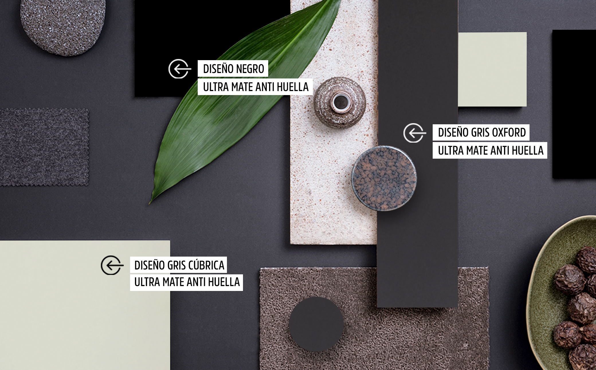 Nuevo lanzamiento: Melaminas Ultra Mate Anti-Huella de Cúbrica Image.