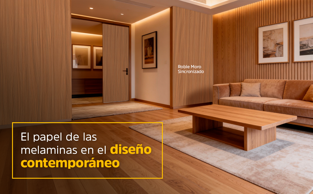El papel de las melaminas en el diseño contemporáneo Image.